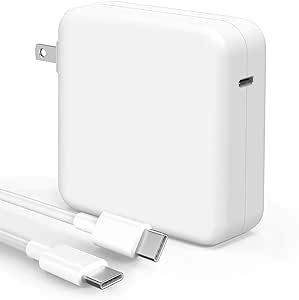 Mac Book Pro Charger - 118W USB C Charger Fast Charger for USB C Port MacBook pro/Air, ipad Pro, Samsung Galaxy and All USB C Device, Include Charge Cable(7.2ft/2.2m)